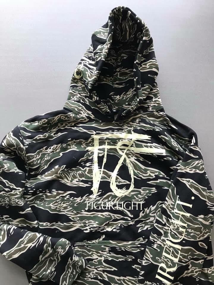 Revenge tiger camo outlet hoodie